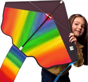 Rainbow kite for kids