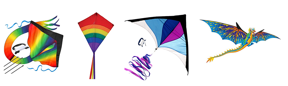 different types of kids kites