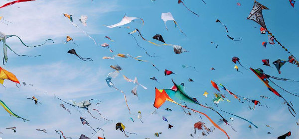 The history of kites is full of a wide variety of kite designs 
